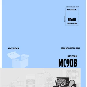 Volvo MC90B Multi Tool Carrier Parts Catalog 20066 – VOE 64C9920066 PDF