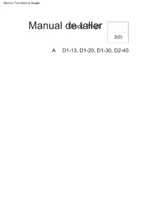 Volvo Penta D1-13 D1-20 D1-30 D2-40 Marine Diesel Workshop Manual - Spanish PDF