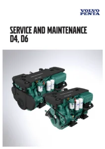 Volvo Penta D4 D6 Service and Maintenance Manual 2017 - PDF Download