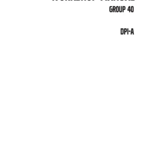 Volvo Penta DPI-A Sterndrive Workshop Manual - Group 40 Power Transmission Repair Guide