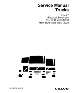 Volvo VN & VHD Version 2 Electrical Schematics Manual - Build from November 2002