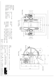W-Rig 55T BP Tug Deck Machinery Operation Manual - Hydraulic Anchor Windlass, Towing Winch & Electro-Hydraulic Power Pack