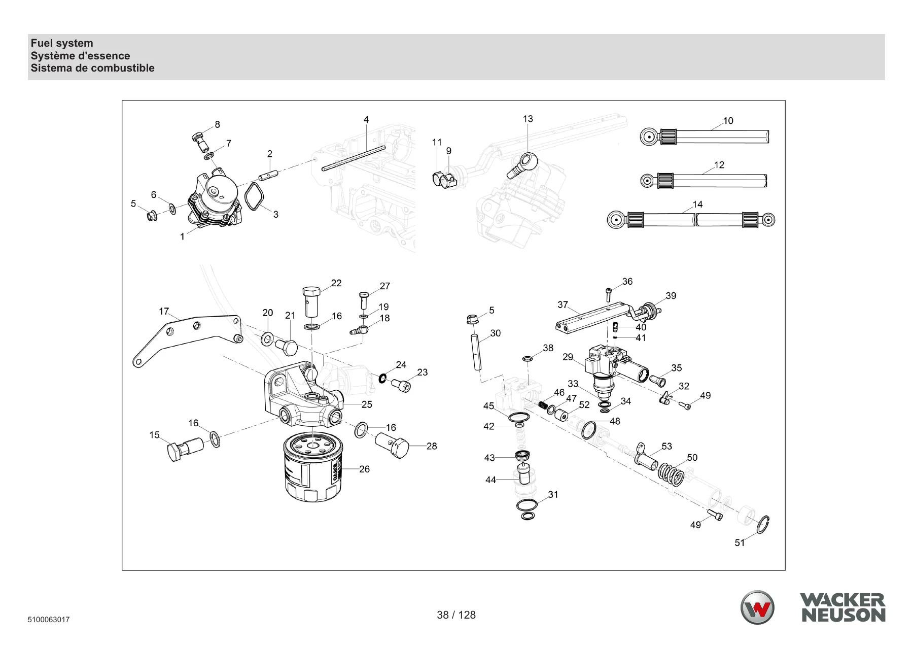 Wacker Neuson LTV4L Light Tower Spare Parts Catalog - Version 1.1 PDF - Image 3