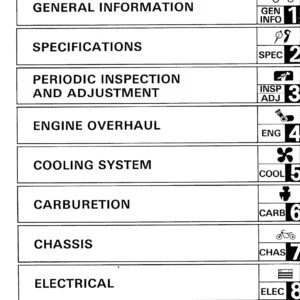 Yamaha XTZ750 Service Manual 3LD 3SC 3TD Workshop Repair Manual PDF