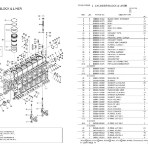 Yanmar 6EY26L Marine Engine Parts Catalog 0CH10-G35801 - PDF Download